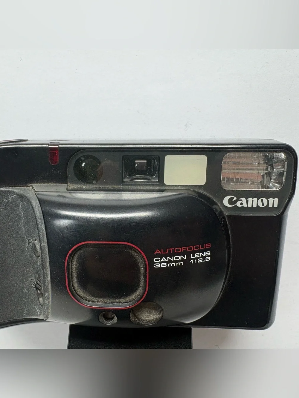 Canon Sure Shot Supreme 38mm 2.8 Lens Point & Shoot Film Camera Black